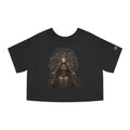 Cropped T-Shirt — Queen on Iron Throne Graphic Tee