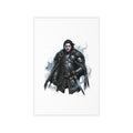 Medieval Warrior Wall Decal — Knight in Armor Fantasy Home Decor