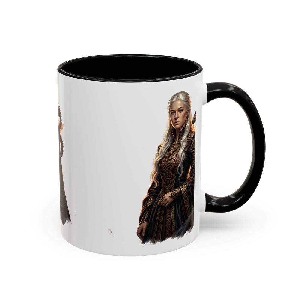 Daenerys Targaryen Dragon Accent Coffee Mug – Fantasy Queen 11/15oz
