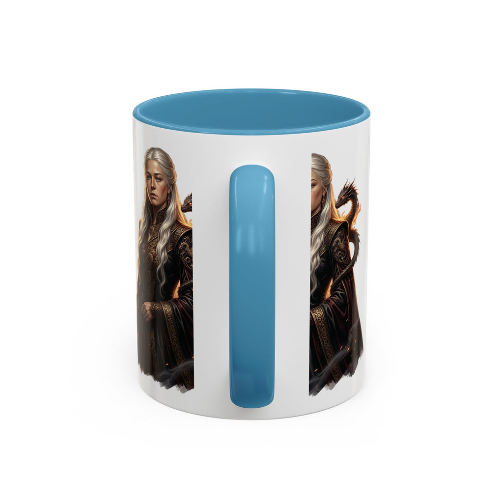 Daenerys Targaryen Dragon Accent Coffee Mug – Fantasy Queen 11/15oz