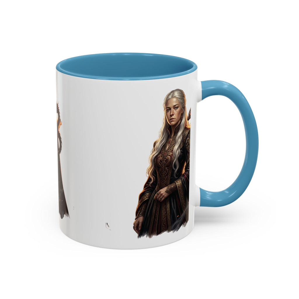 Daenerys Targaryen Dragon Accent Coffee Mug – Fantasy Queen 11/15oz
