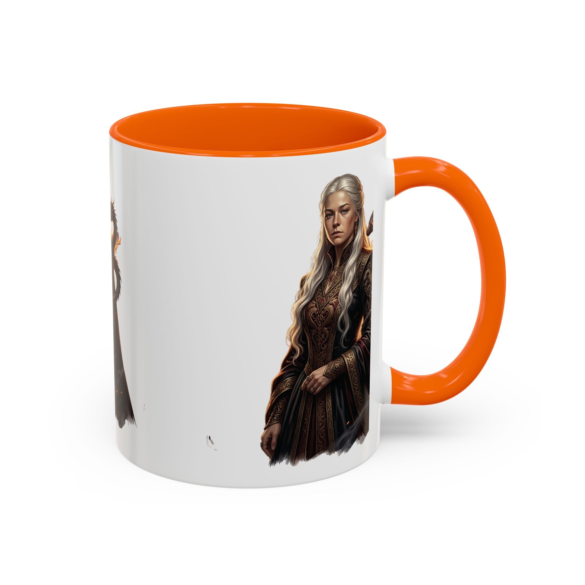 Daenerys Targaryen Dragon Accent Coffee Mug – Fantasy Queen 11/15oz