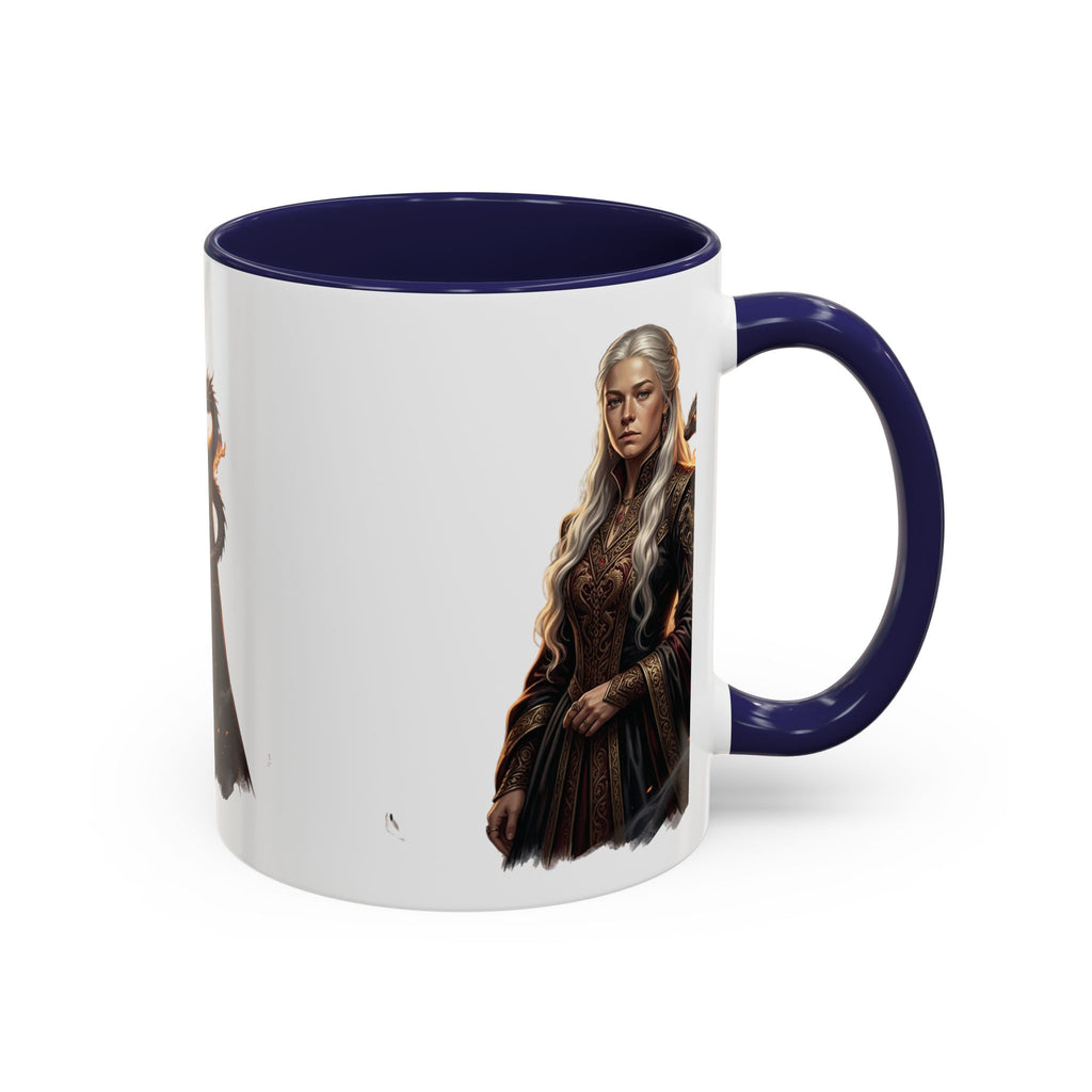 Daenerys Targaryen Dragon Accent Coffee Mug – Fantasy Queen 11/15oz