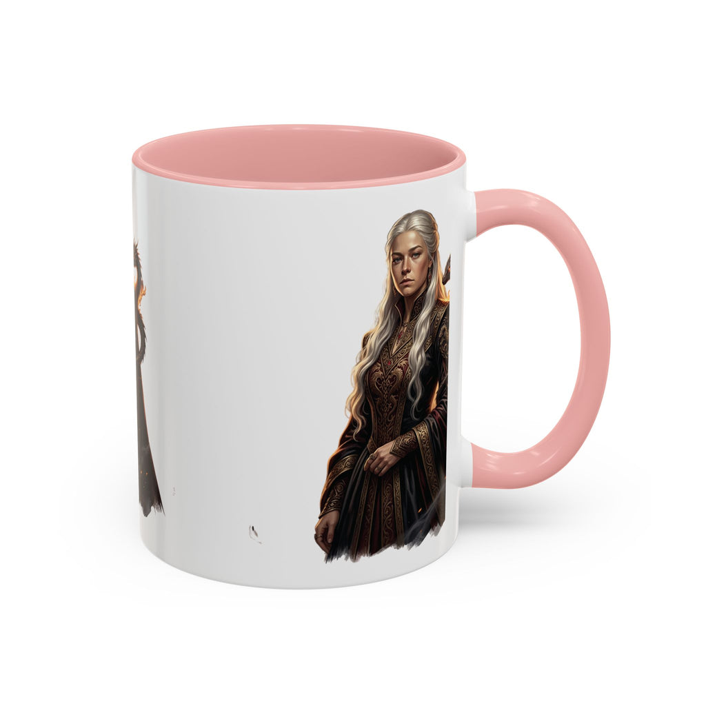 Daenerys Targaryen Dragon Accent Coffee Mug – Fantasy Queen 11/15oz