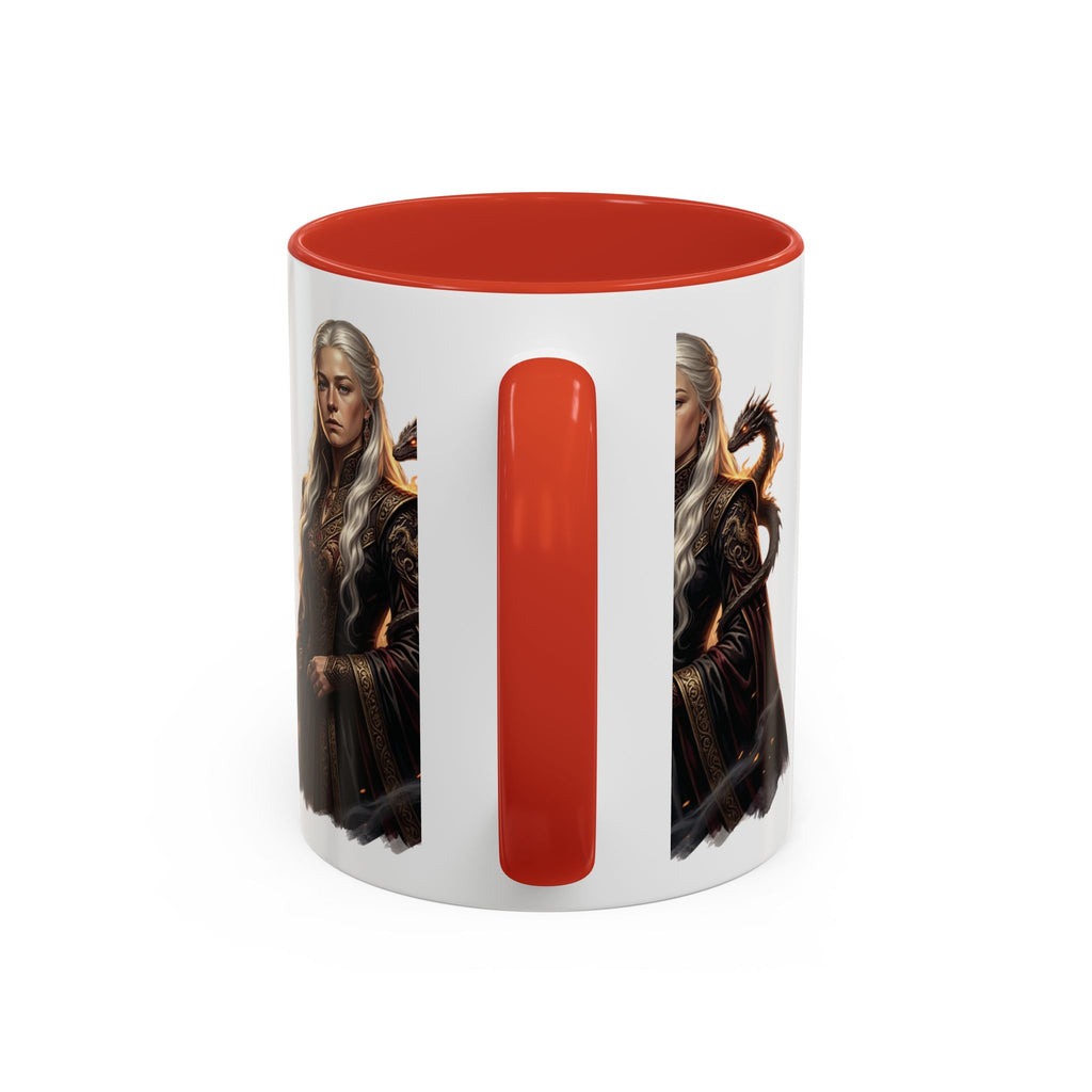 Daenerys Targaryen Dragon Accent Coffee Mug – Fantasy Queen 11/15oz