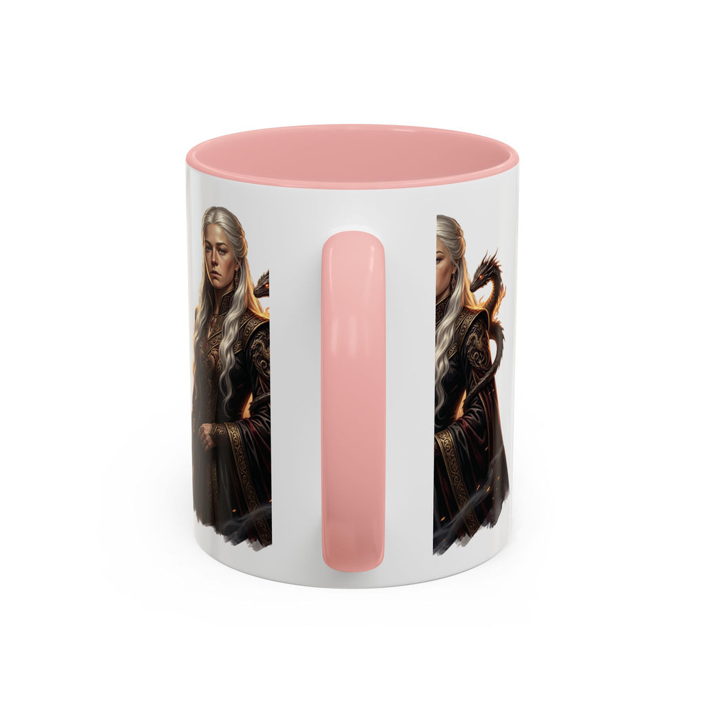 Daenerys Targaryen Dragon Accent Coffee Mug – Fantasy Queen 11/15oz