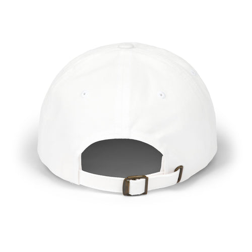 Dad Cap with Intricate Black Lion Patch — Classic Baseball Hat