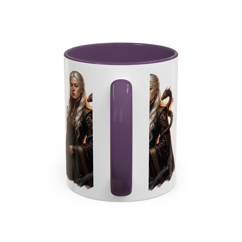 Daenerys Targaryen Dragon Accent Coffee Mug – Fantasy Queen 11/15oz