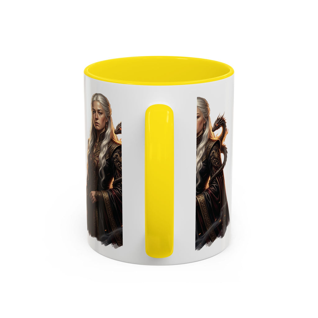 Daenerys Targaryen Dragon Accent Coffee Mug – Fantasy Queen 11/15oz