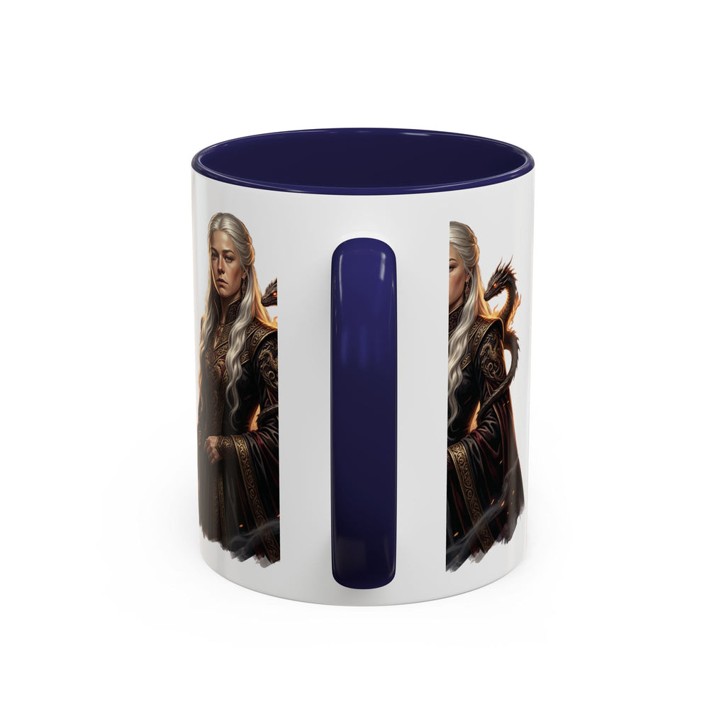 Daenerys Targaryen Dragon Accent Coffee Mug – Fantasy Queen 11/15oz