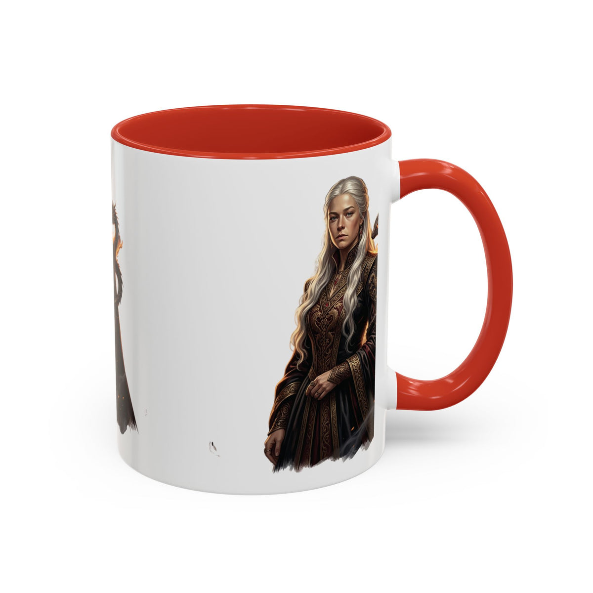 Daenerys Targaryen Dragon Accent Coffee Mug – Fantasy Queen 11/15oz